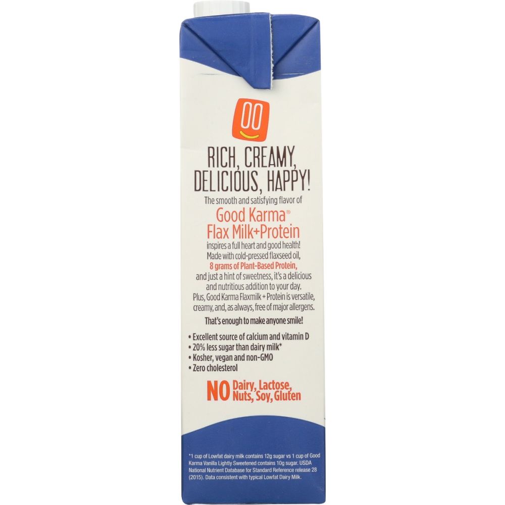 GOOD KARMA: Flax Milk Prtn Van, 32 fo