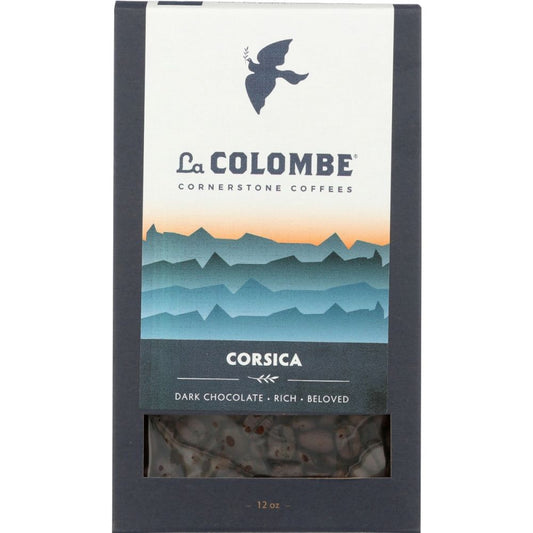 LA COLOMBE: Coffee Whl Bean Corsica, 12 oz