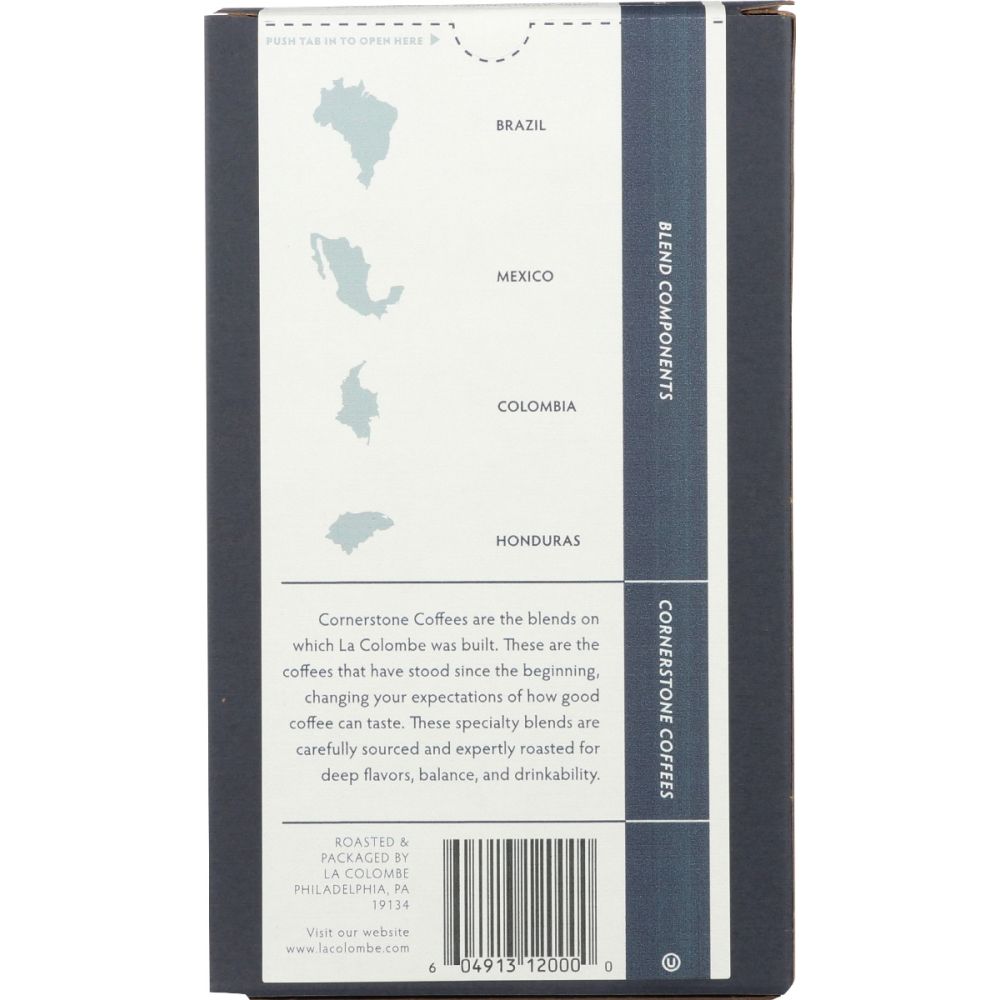 LA COLOMBE: Coffee Whl Bean Corsica, 12 oz
