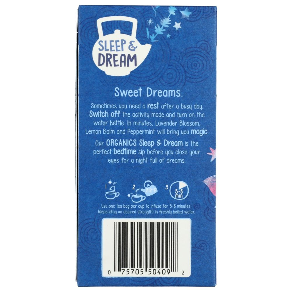 TEEKANNE: Tea Sleep Dream Org, 20 bg