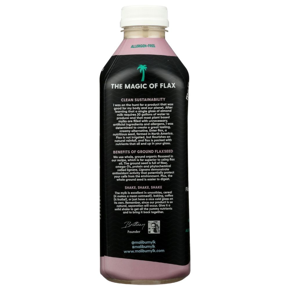 MALIBU MYLK: Organic Flax Mylk Original, 32 oz