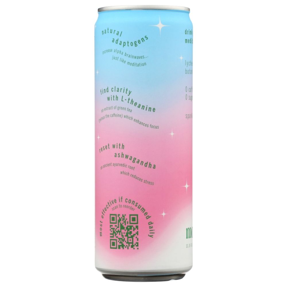 MOMENT: Lychee Mint Chlorophyll Botanical Water, 11.5 fo