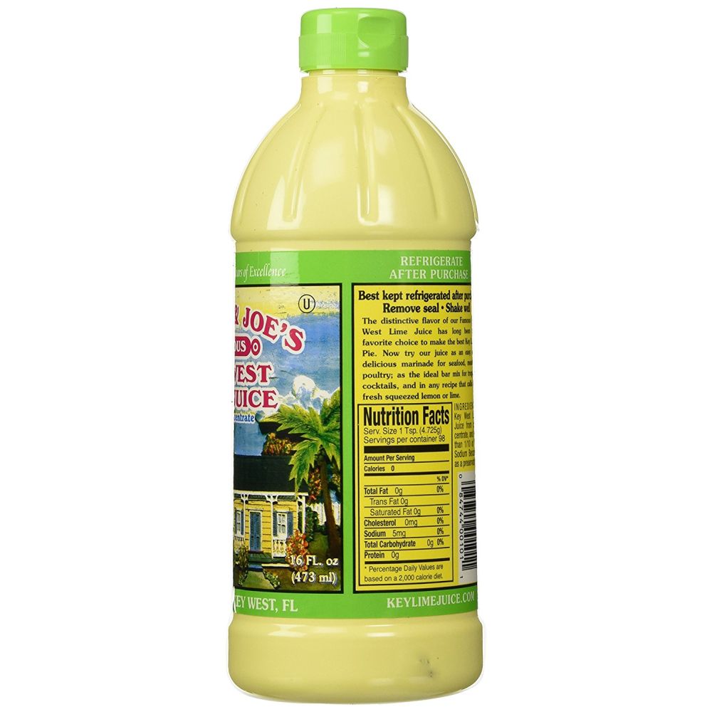 NELLIE & JOE'S: Key West Lime Juice, 16 Oz