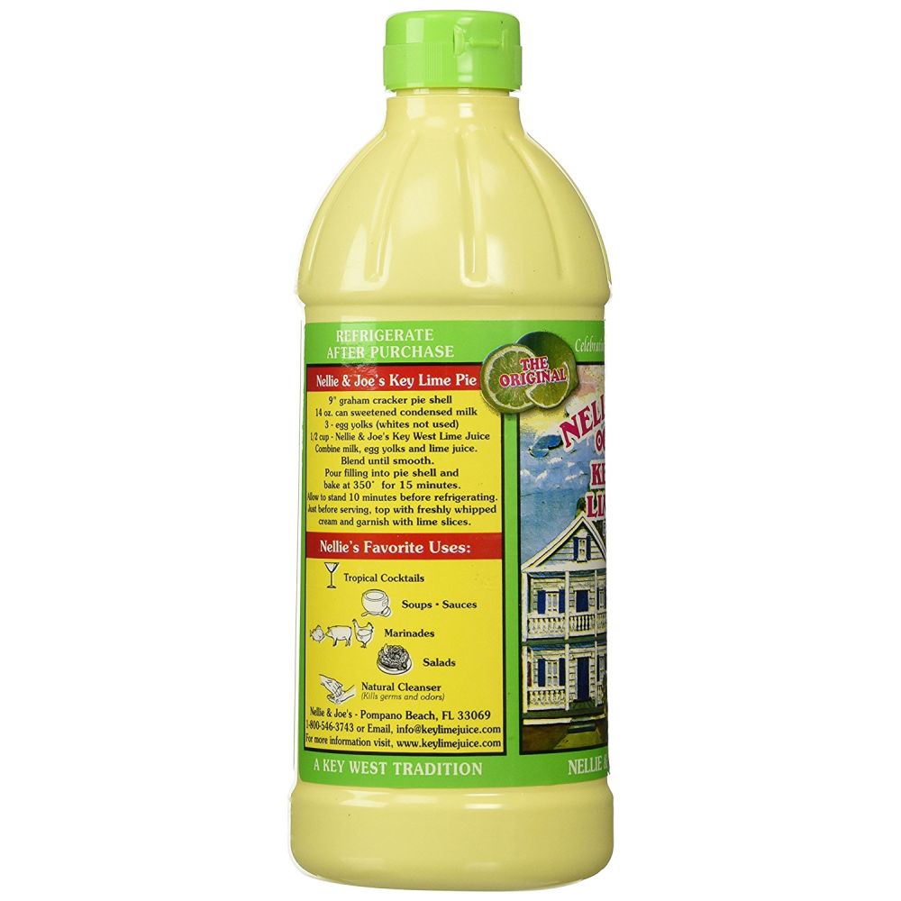 NELLIE & JOE'S: Key West Lime Juice, 16 Oz