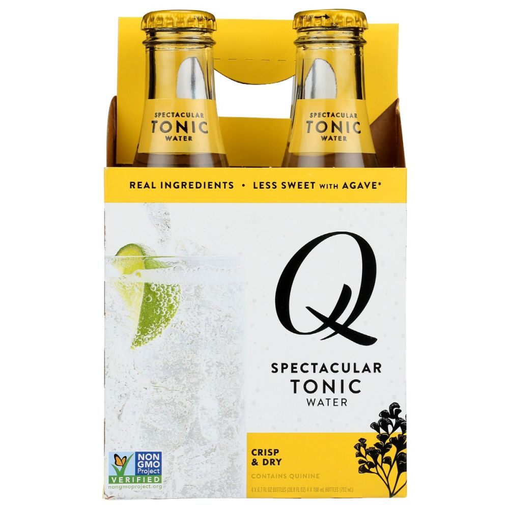 Q TONIC: Spectacular Tonic Water 4Pack, 26.8 fo