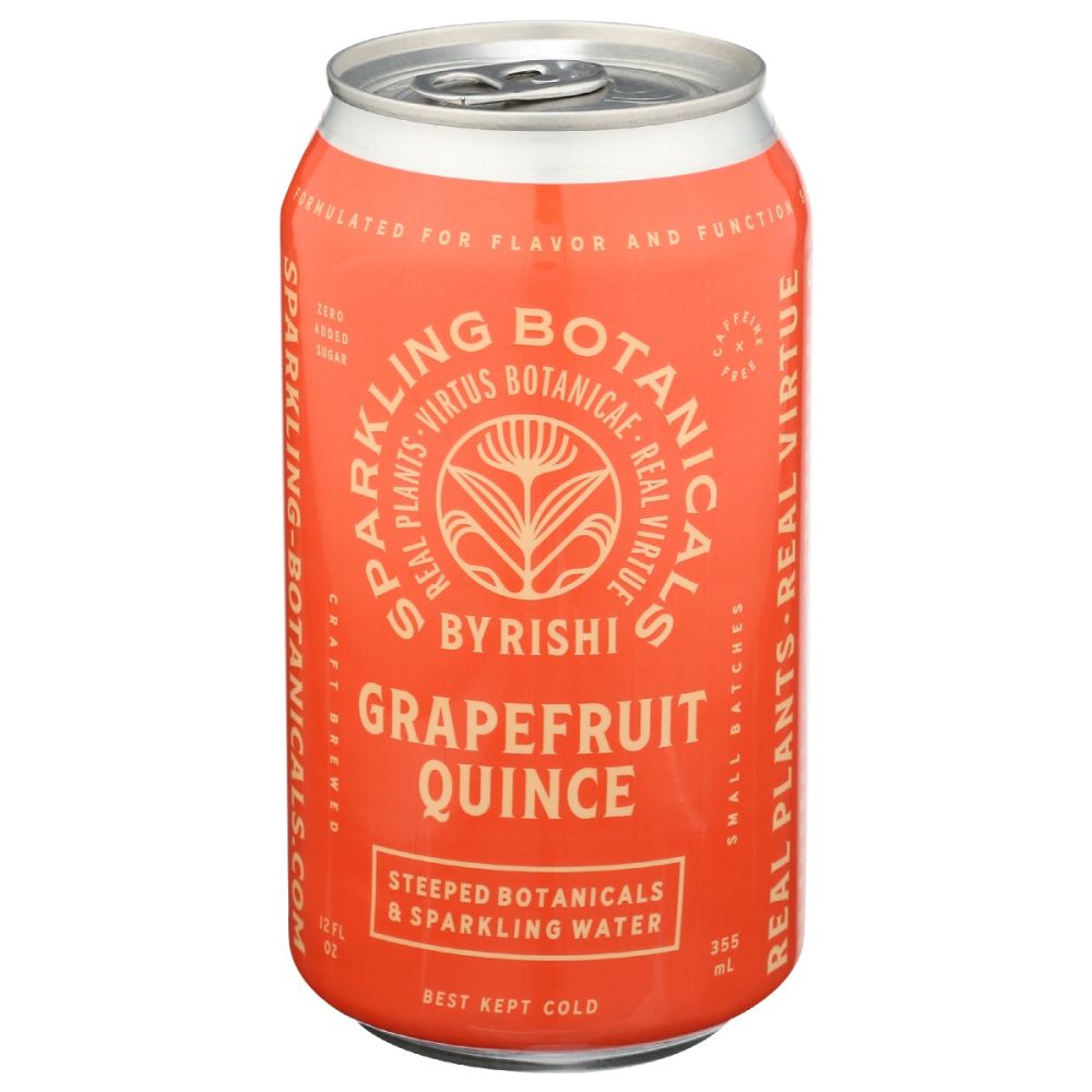 RISHI TEA: Beverage Sparkling Grapefruit Quince, 12 fo