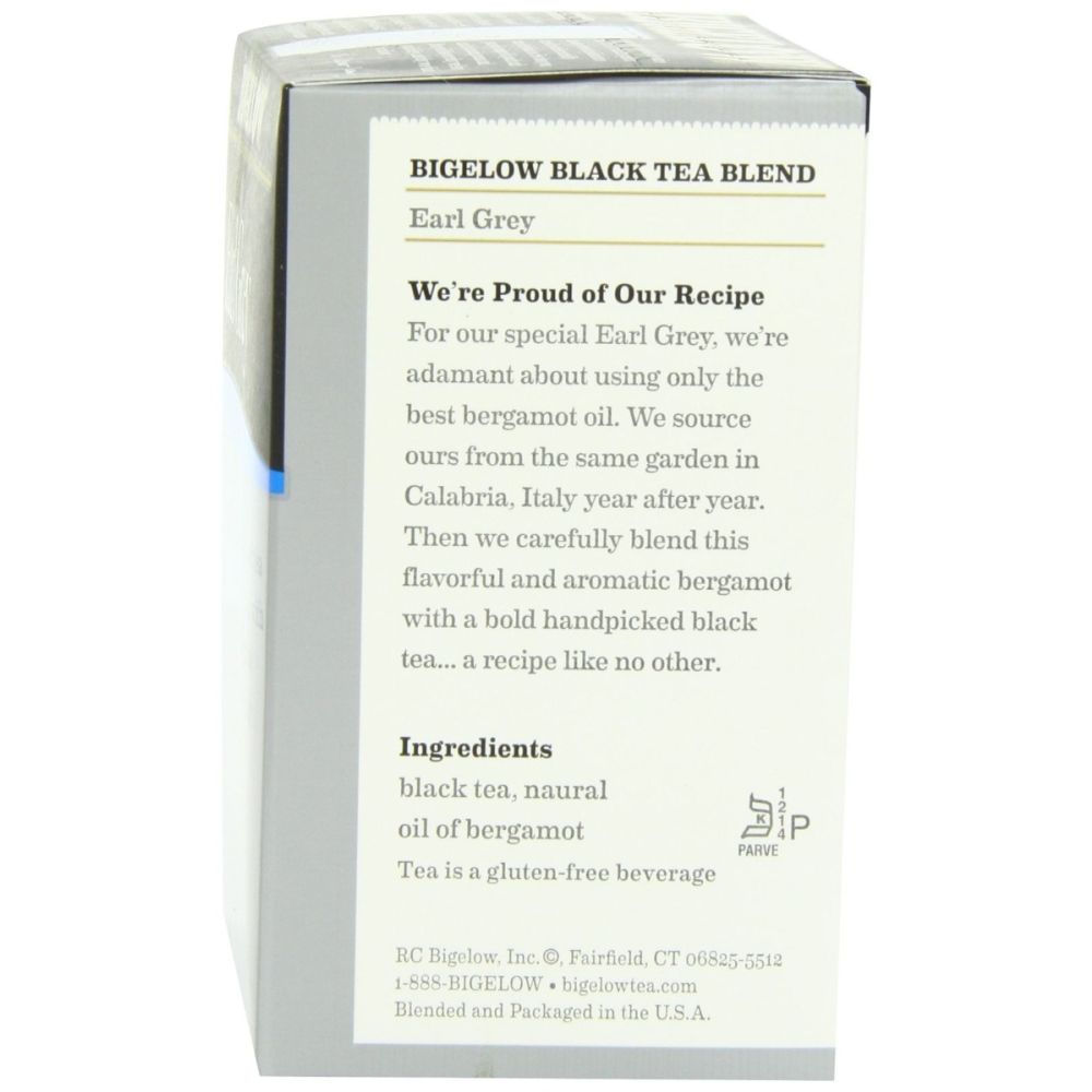 BIGELOW: Earl Grey Tea 40 Tea Bags, 2.37 oz