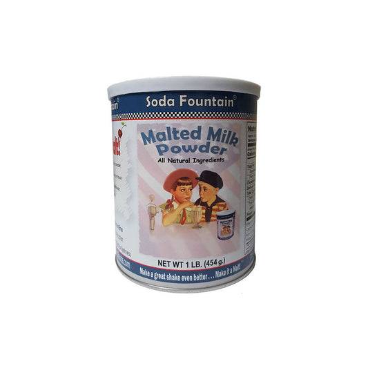 SODA FOUNTAIN: Malted Milk Powder, 16 oz