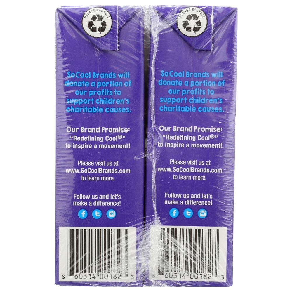 SO COOL: Organic Grape Water Zero Sugar, 54 fo
