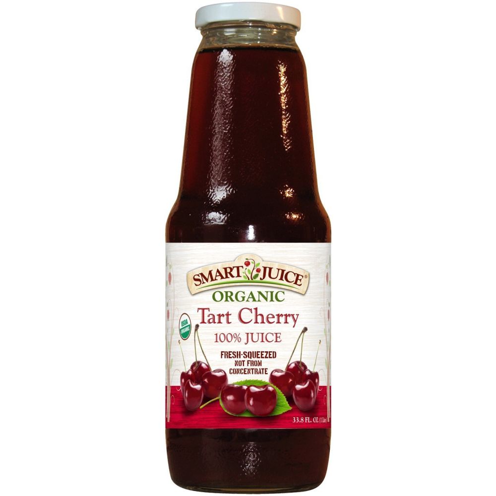 SMART JUICE: 100% Juice Organic Tart Cherry, 33.8 oz