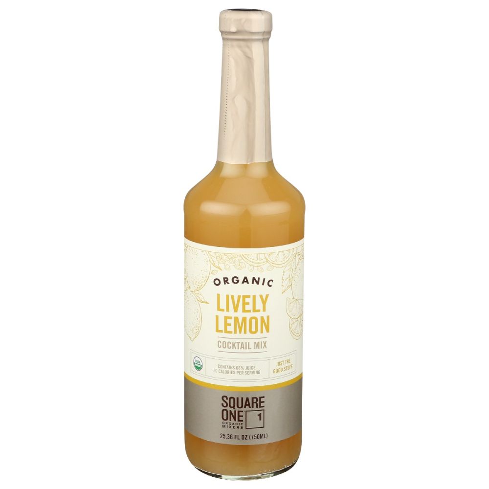 SQUARE ONE ORGANIC SPIRITS: Lively Lemon Mixer, 750 ml