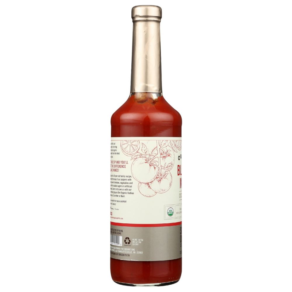 SQUARE ONE ORGANIC SPIRITS: Bloody Mary Mixer, 750 ml