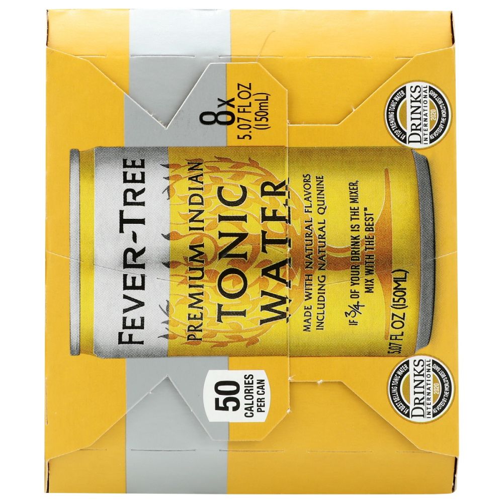 FEVER TREE: Premium Indian Tonic Water, 40.56 fo