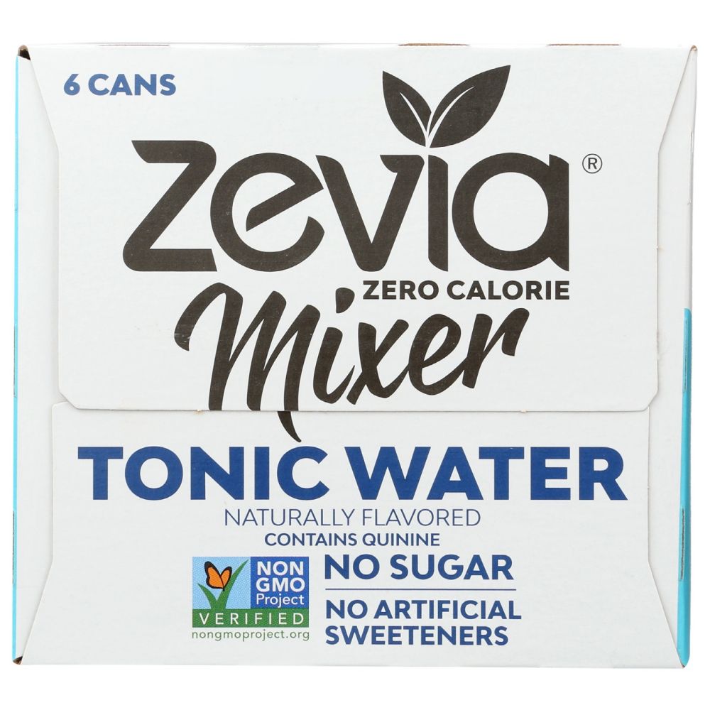 ZEVIA: Tonic Water Mixer 6Pack, 45 oz