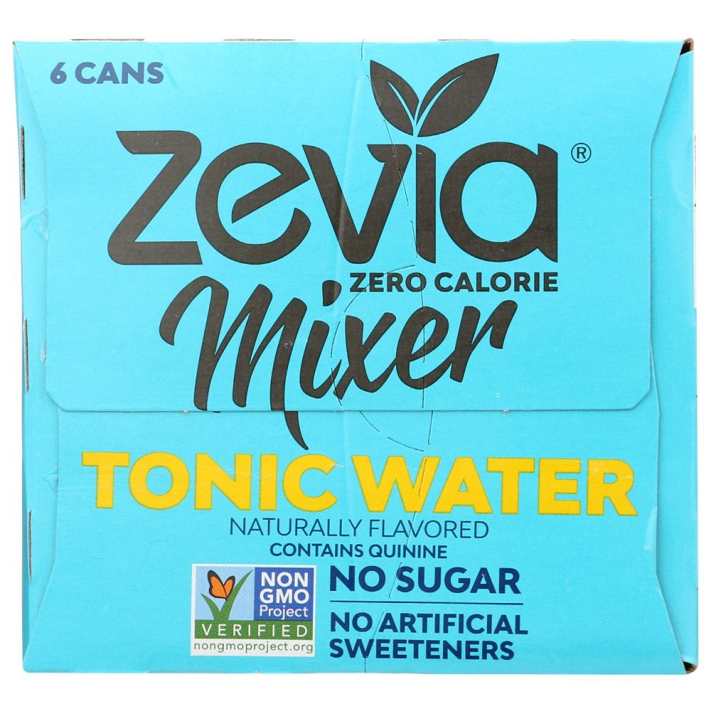 ZEVIA: Tonic Water Mixer 6Pack, 45 oz