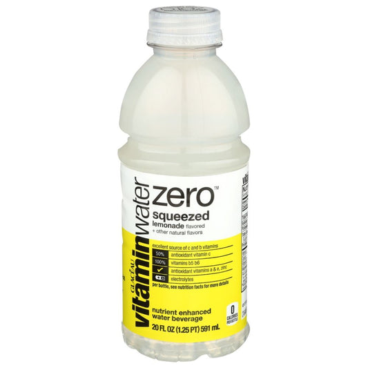 VITAMIN WATER: Zero Sugar Squeezed, 20 fo