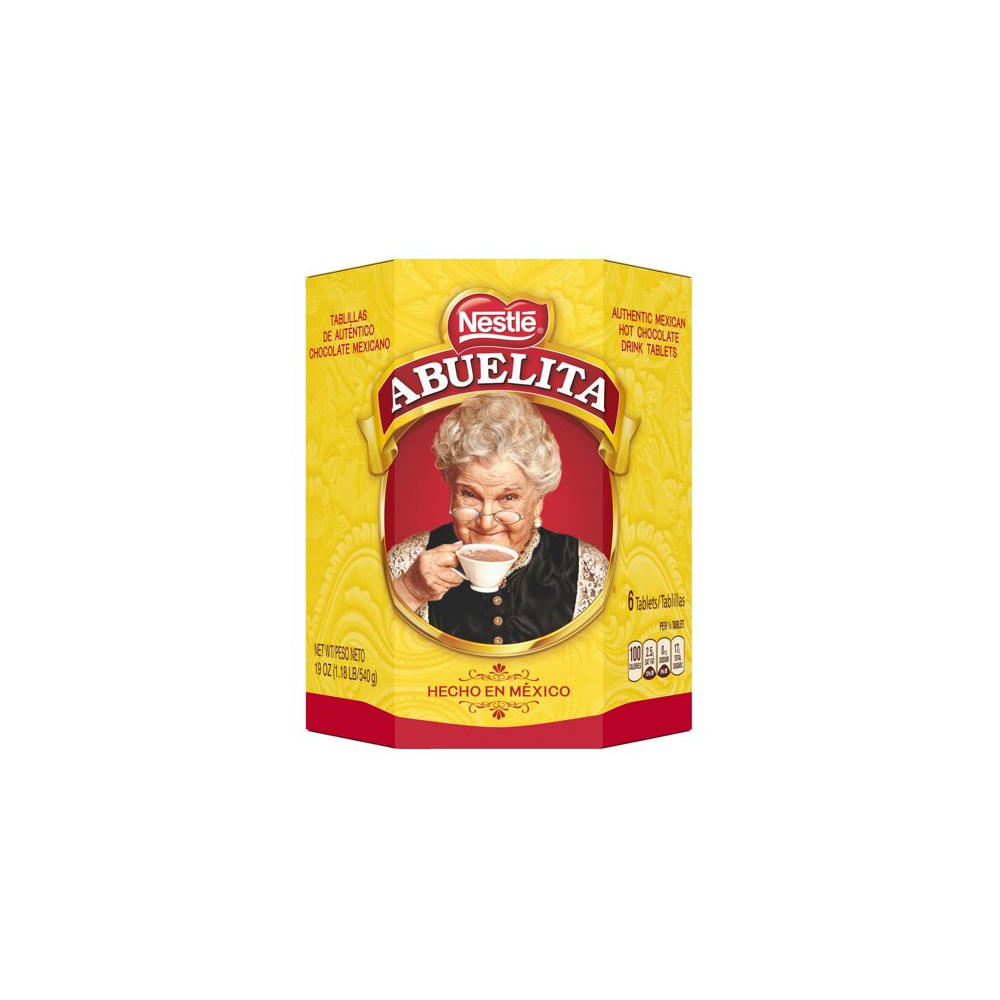 ABUELITA: Hot Chocolate Drink Tablets, 19 oz