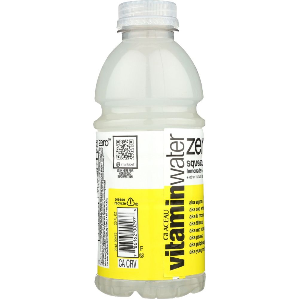 VITAMIN WATER: Zero Sugar Squeezed, 20 fo