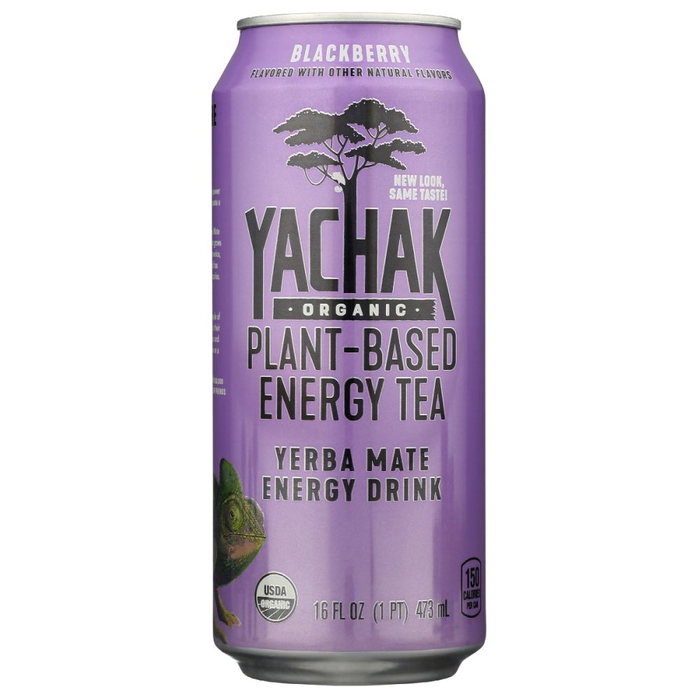 YACHAK ORGANIC: Organic Blackberry Tea, 16 fo